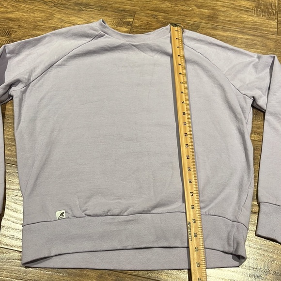 Kangol light purple crew neck sweater - Picture 3 of 9